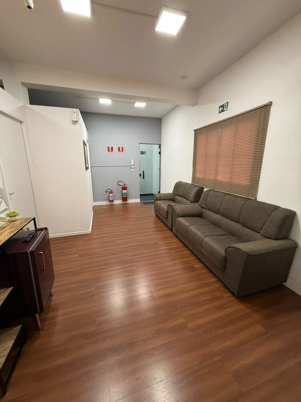 Área de espera do consultório